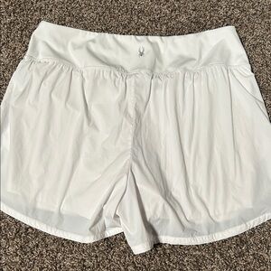 Spyder White Athletic Shorts